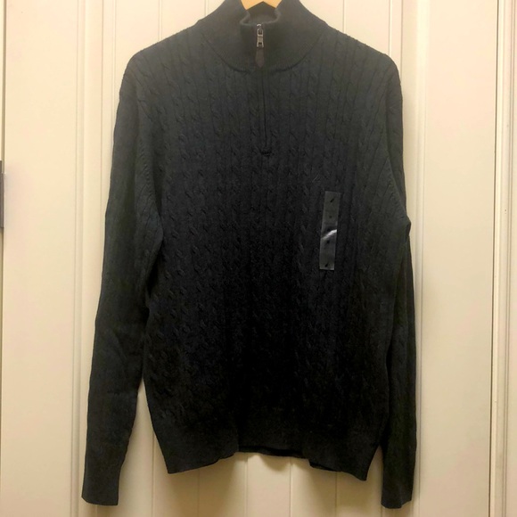 Mock Turtleneck Men’s Sweater by Nautica - Picture 1 of 5